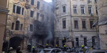 Ukraine-Russia war latest: Putin told he ‘must stop’ after Russian strike destroys WHO warehouse in Ukraine