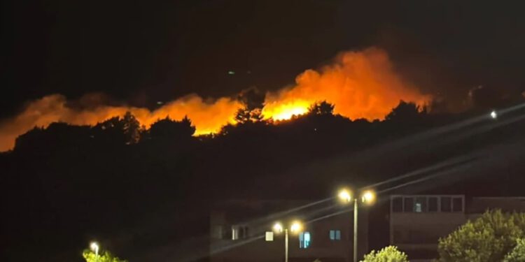 VELIKA VATRENA BUKTINJA U DALMACIJI Požar progutao 6.000 kvadrata, uzrok vjerojatno pirotehnika