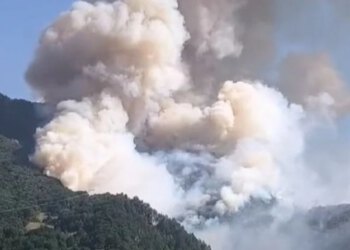 VIDEO Požar kod Konjica naglo se širi prema Džepskoj planini, stigao i helikopter Oružanih snaga BiH
