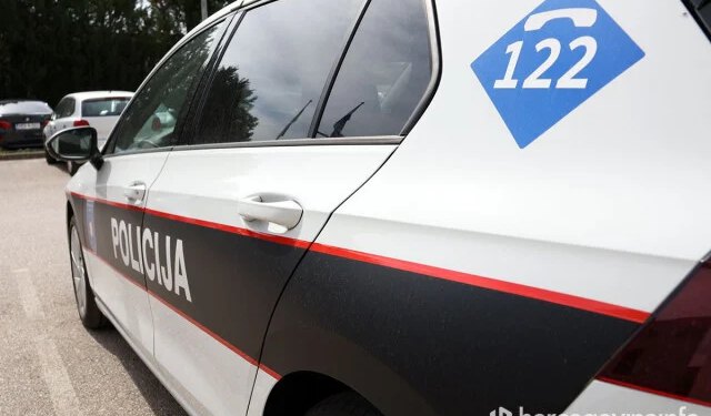 Vozač ozlijeđen u nesreći u Širokom Brijegu