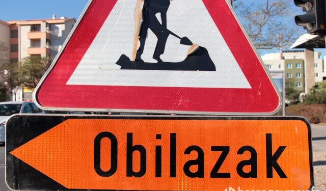 Zatvara se cesta između Tomislavgrada i Blidinja, promet će se odvijati obilaznim pravcem