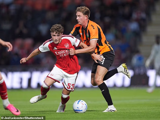Ceadach O'Neill has quietly risen to prominence in Arsenal's academy, scoring 18 goals in 30 games last season across three age groups