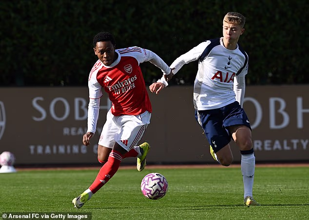 Brando Bailey-Joseph struck nine goals and seven assists across all competitions last season and made his senior Arsenal debut in the Champions League in January against Kairat Almaty