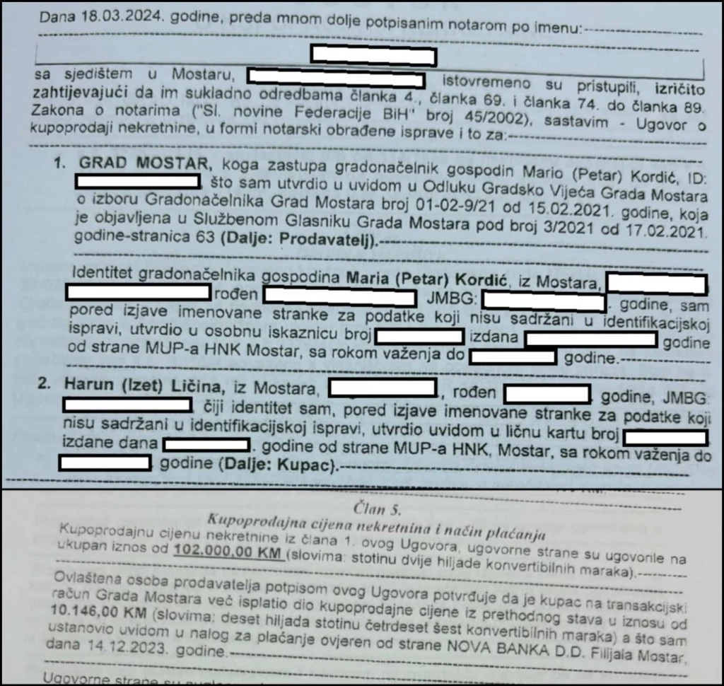 Istraga objavila detalje prodaje mostarskog stana od 114 kvadrata koji su kupili kći Salema Marića i njezin suprug.