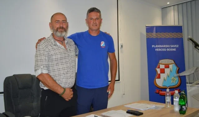 Ante Vukadin iz Tomislavgrada ponovno na čelu Planinarskog saveza Herceg-Bosne