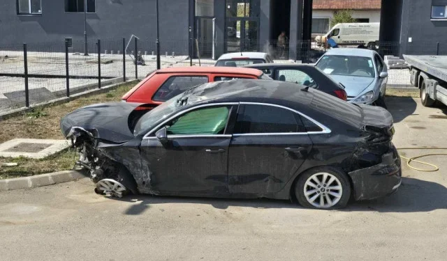Audi koji je slupala Anja Ljubojević ide na prodaju: Vrijedio 46.500 KM, početna cijena sada 2.500 KM