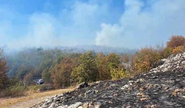 Dva požara na području Širokog Brijega, zatražena pomoć Air Tractora