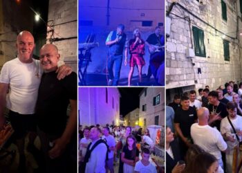 FEŠTALO SE U VAROŠU: Vratili duh staroga Splita, varoškim kaletama orili se pjesma i smijeh