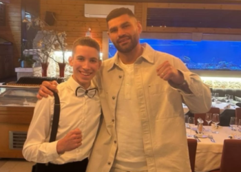 Filip Hrgović uživao u restoranu Posat