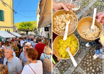 GASTRO SPEKTAKL U SKRADINU Rižoti na sve strane, Karapandža za kuhačom, a onda je Zečić napunio trg
