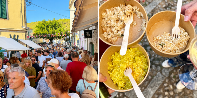 GASTRO SPEKTAKL U SKRADINU Rižoti na sve strane, Karapandža za kuhačom, a onda je Zečić napunio trg