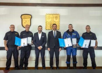 Gradonačelnik Tomislav Šuta uručio policijskim službenicima „Medalje Grada Splita“