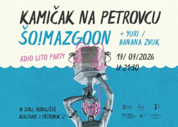 Idući vikend u Sinju donosi nam ‘adio lito party’ – odjavnu špicu ljeta donose Šo!Mazguni i Banana Zvuk