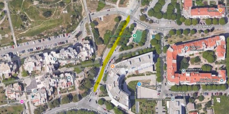 Kreću radovi u Splitu: U ovoj ulici uvodi se privremena regulacija prometa