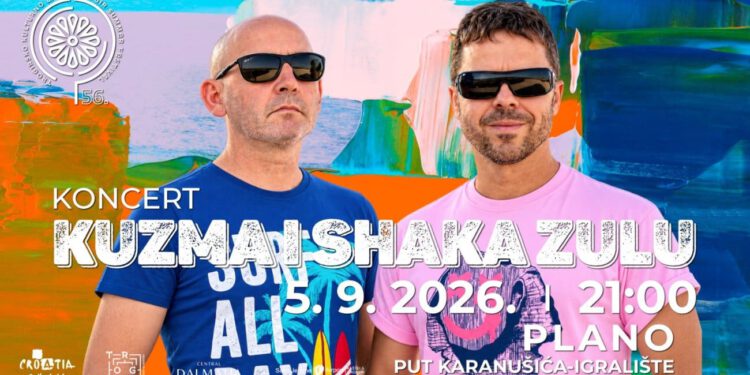 Kuzma & Shaka Zulu stižu u Plano: Subota rezervirana za dobru glazbu, zabavu i ples