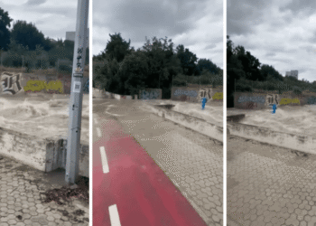 NADREALNI PRIZORI S TRSTENIKA: Ulicom teče rijeka, bujica se slijeva prema moru