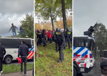 Neredi u Haagu nakon presude Thaciju: Policija vodenim topovima rastjerala prosvjednike