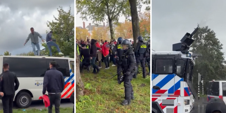 Neredi u Haagu nakon presude Thaciju: Policija vodenim topovima rastjerala prosvjednike