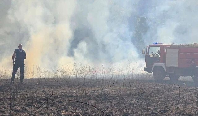 Obranjene kuće i objekti kod Gruda, izgorjelo 16 hektara šume