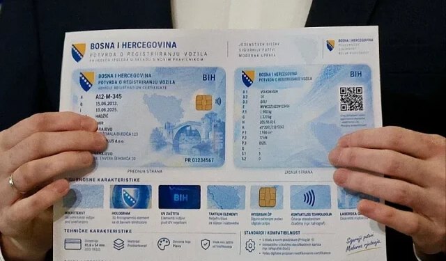 Ovako će izgledati nove prometne dozvole u Bosni i Hercegovini