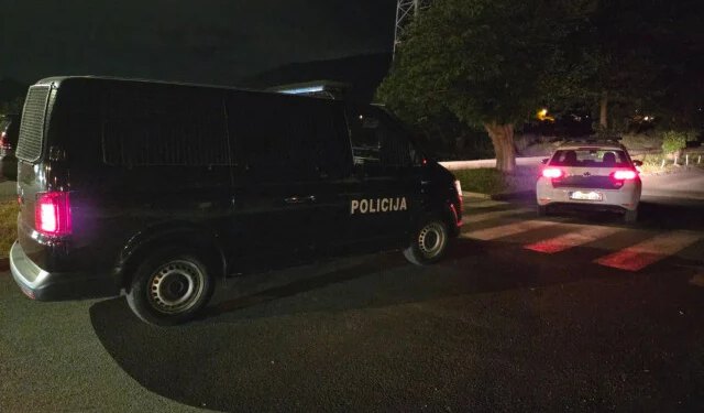 Pucnjava u Mostaru, policija na terenu