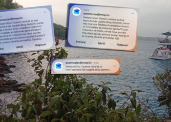 RUGANJE S GRAĐANIMA KOJI IM DAJU PLAĆU Pokušao prijaviti opasno vezanje jahte na Hvaru i svima u nadležnom ministarstvu pun e-mail sandučić