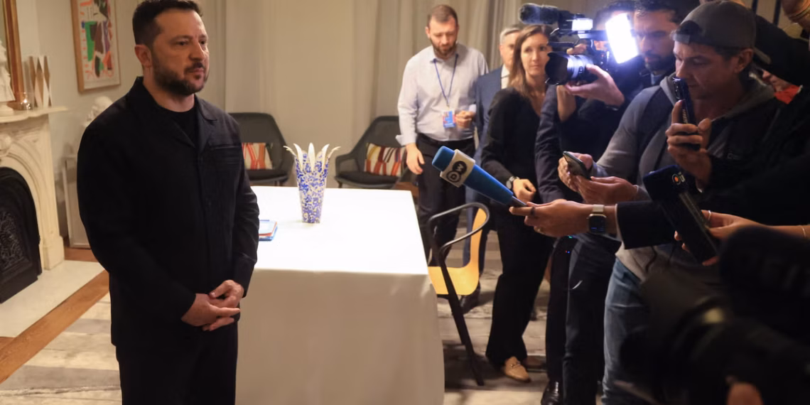 Russia-Ukraine war latest: Zelensky arrives in New York after Trump says Putin has ‘lost control of oil’
