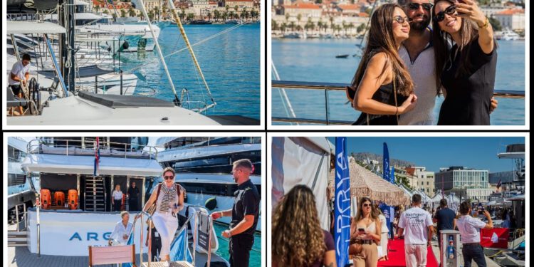 SREDIŠTE SVJETSKOG ČARTERA PONOVNO U SPLITU:  Na Zapadnoj obali otvoren CROYA Yacht Charter Show