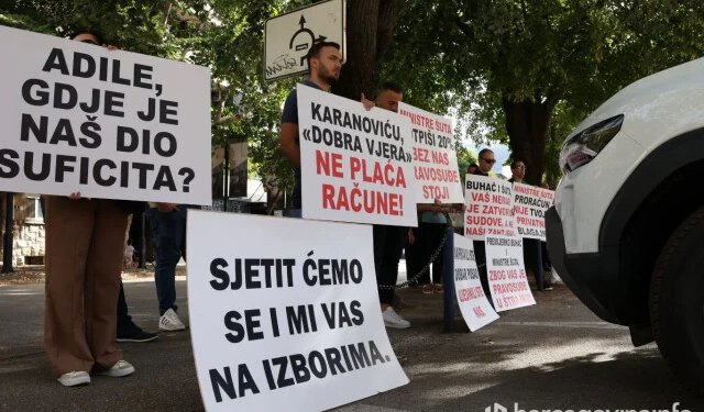 Sindikat optužio ministra Karanovića i Vladu HNŽ-a za pritiske i prijetnje smanjenjem plaća