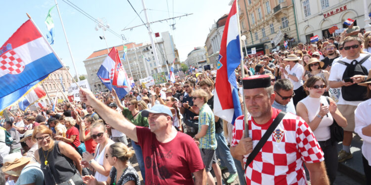 Sociolog primjetio što se dogodilo s Hrvatima na prosvjedu: Došlo je do zanimljivog fenomena