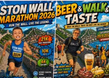 Ston u znaku kretanja, okusa i dobre zabave: Beer & Walk & Taste i Ston Wall Marathon 2026