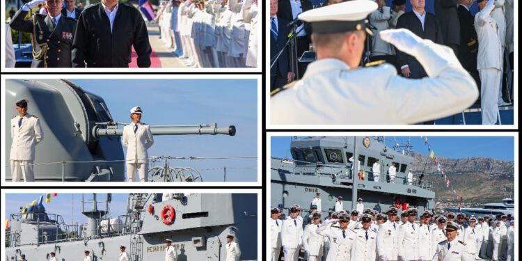 U Splitu svečano obilježena 35. obljetnica Hrvatske ratne mornarice