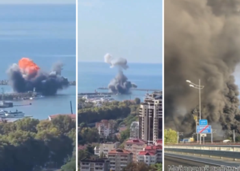 Ukrajinci zapalili Soči, Rusi brutalno uzvratili: Gori središte SBU-a u centru Kijeva