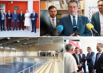 VELIKI DAN ZA UČENIKE U STOBREČU Škola dobila nove dvorane, učionice, knjižnicu… Fuchs: “Osigurat ćemo da svi učenici u Splitu budu u jednoj smjeni”