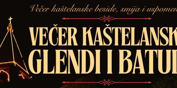 Večer kaštelanski glendi i batudi – večer smija i nostalgije i ove godine u Sućurcu
