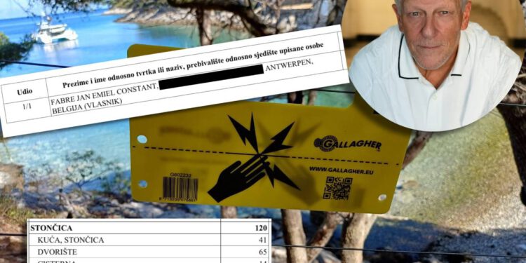 Vlasnik kuće opasane električnom ogradom na Visu je poznati belgijski umjetnik osuđen za zlostavljanje