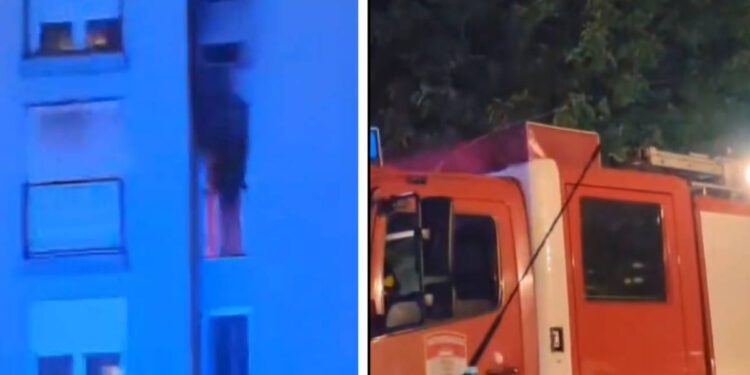 ZADAR Vatrogasci objavili snimku požara u kojem je teško nastradalo trogodišnje dijete