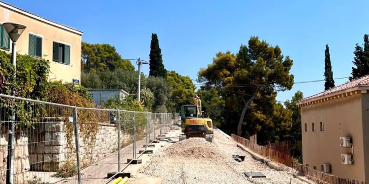 Zatvara se cesta pored Instituta na Marjanu: Pješaci i biciklisti neće moći prolaziti tijekom radova