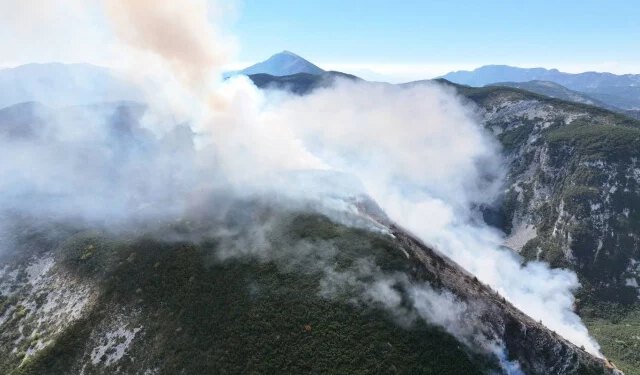 Zbog požara na Blidinju zatražena pomoć Air Tractora i helikoptera Oružanih snaga BiH