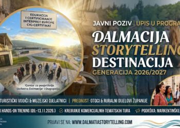 Želite postati interpretator dalmatinske baštine? Otvoren poziv, mjesta ima samo za 16 polaznika