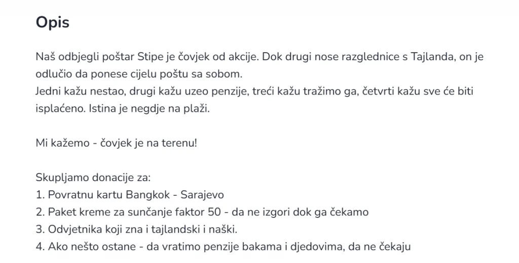 POŠTAR STIPE