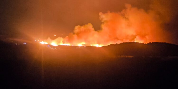 Vatrena stihija na Braču ide prema Milni. Situacija nije dobra