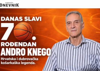 Andro Knego danas slavi 70. rođendan, dubrovačka legenda hrvatske košarke