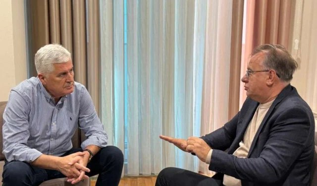 Čović i Nikšić se sastali u Mostaru