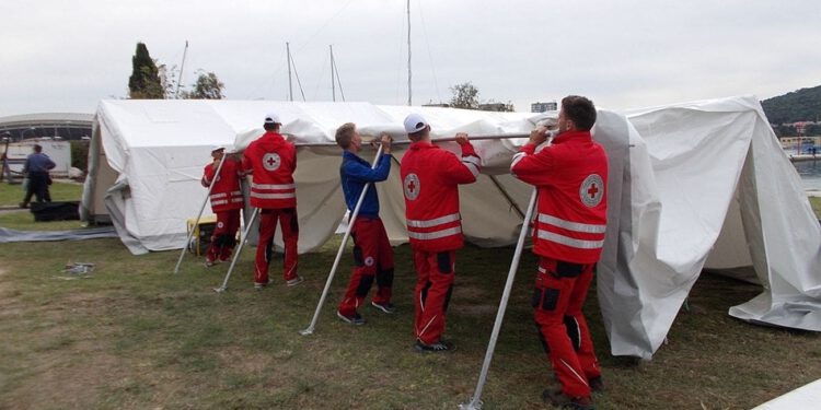 Dođi na vježbu Crvenog križa i priključi se volonterskom timu za krizne situacije