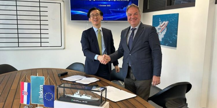 Iskra brodogradilište i HD Hyundai Heavy Industries potpisali strateški sporazum o suradnji za buduće pomorske i obrambene projekte