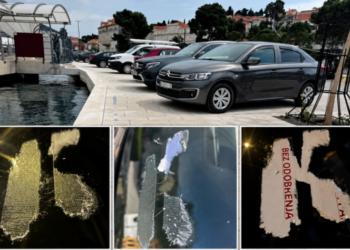 Kaubojština na Lapadskoj obali: Čitatelji optužuju djelatnike Marine Frape za osvetu ljepilom
