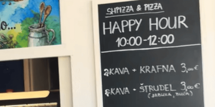 Kava i štrudel za samo 3 eura u Splitu? Da, moguće je