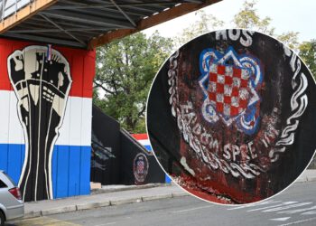 Legendarne Ajkule o oskrvnuću HOS-ovog murala u Rijeci: ‘Žele nas isprovocirati’