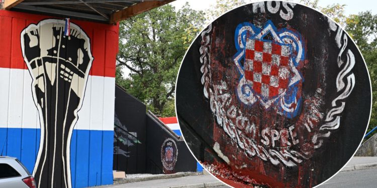 Legendarne Ajkule o oskrvnuću HOS-ovog murala u Rijeci: ‘Žele nas isprovocirati’